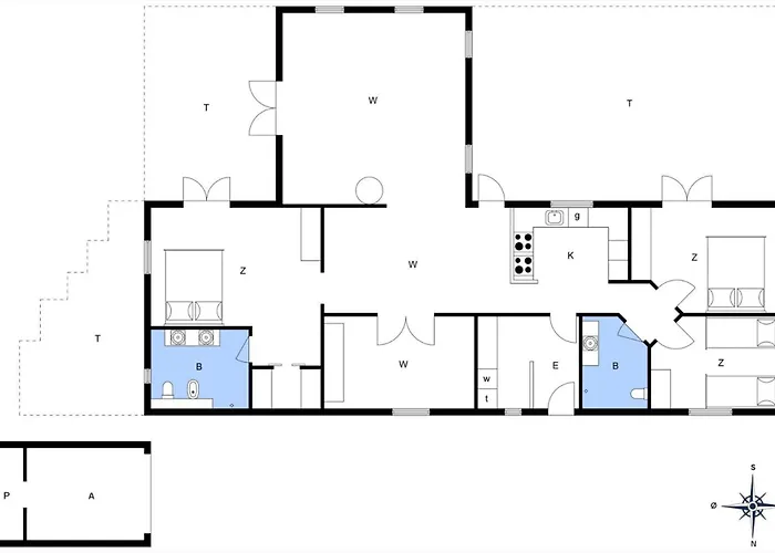 Дом отдыха 10422-ulfborg-baekbyvej-109 *